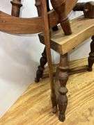 Vintage Wooden Spinning Wheel