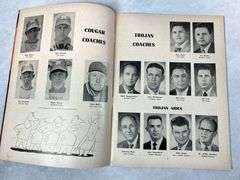 1952 UCLA vs TCU Program & Stub - 1952 USC vs Washington Program