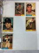 1961 Topps Baseball Cards - 509 of 587 w/ 35 High Numbers - All Cards Appear to be Trimmed