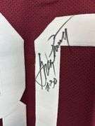 Greg Pruitt - Oaklahoma signed jersey & mini helmet, both JSA