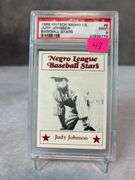 1986 Fritsch Negro League: Judy Johnson & Smokey Joe Williams, PSA mint 9/ Dihigo PSA 10