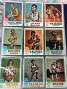 (225+) 1973-74 Topps Basketball Partial Set -
