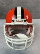 Otto Graham signed Cleveland Browns mini helmet, full JSA letter