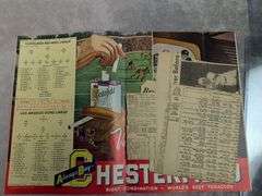 1948 Sept. 3rd Cleveland Browns Program vs L.A. Dons & 1948 Browns & Barons Schedule