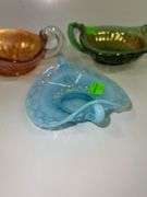(3) Decorative Glass Dishes