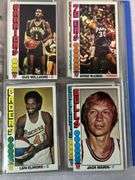 1976-77 Topps Basketball Near Complete Set
