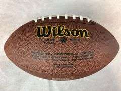 Jack Youngblood full size, signed football, Schwartz cert w/ case