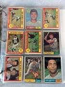 1961 Topps Baseball Cards - 509 of 587 w/ 35 High Numbers - All Cards Appear to be Trimmed