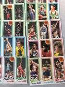 (90+) 1980-81 Topps Basketball Cards - Un-Perforated