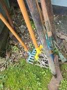 Assortment of Long Handle Gardening Tools