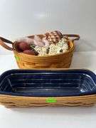 (2) Longaberger Woven Baskets