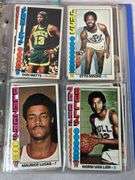 1976-77 Topps Basketball Near Complete Set