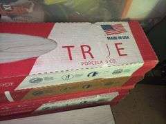 (6) Boxes of True Porcelain Waterproof Tile Flooring and (1) Bag of Porcelain/Tile Mortar
