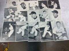 Indians Picture Pack- Various Years 1948-1957 Excellent