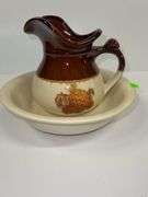 Vintage McCoy Pitcher and Basin