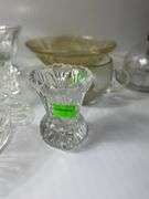 Assortment of Clear Glassware