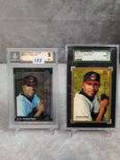 C.C. Sabathia Graded Rookie Card lot Bowman Chrome 344 & Topps Traded T33