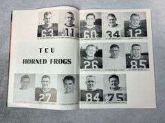 1952 UCLA vs TCU Program & Stub - 1952 USC vs Washington Program
