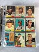 1961 Topps Baseball Cards - 509 of 587 w/ 35 High Numbers - All Cards Appear to be Trimmed