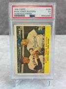 Willie Mays & Duke Snider 1958 Topps #436 PSA 5