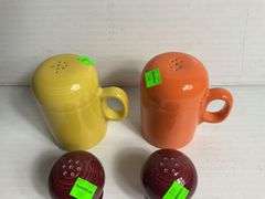 Fiesta Salt and Pepper Shakers (2 Sets)