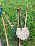 Assortment of Long Handle Tools