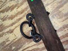 Vintage Wooden Double Tree