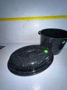Granite Roasting Pan, Granite Stockpot