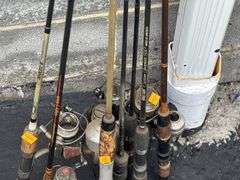 (7) Fishing Poles