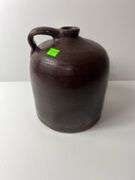 Brown Glazed Stoneware Jug