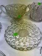 Assortment of Clear Glassware