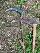 Hand Sickles and Axe