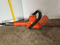 Black and Decker 16” Hedge Trimmer and Black and Decker Drill Bit Sharpener