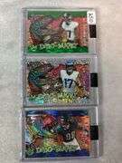 (7) card encased lot Bijan, Puka, McConkey, Dickerson +++