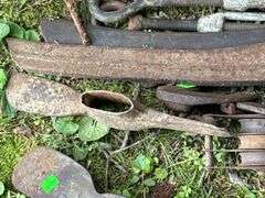 Turnbuckles, Mattock Heads, Sickle Scythe Heads, and Pulleys