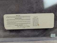 1954 Cleveland Indians World Series Ticket Stub