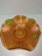 Marigold Carnival Glass Bowl