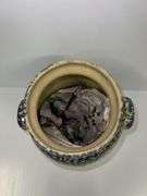 Robinson Ransbottom 4qt Blue Pottery Jar