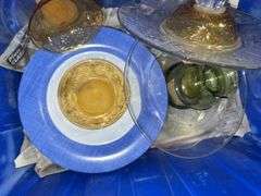 Tote of Glassware