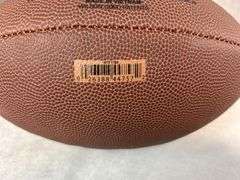 Jack Youngblood full size, signed football, Schwartz cert w/ case