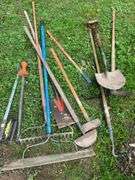 Assortment of Long Handle Tools