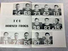 1952 UCLA vs TCU Program & Stub - 1952 USC vs Washington Program