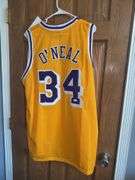 Autographed Shaquille O’Neal Los Angeles Jersey