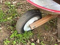 Mini Wheelbarrow, Wooden Cart, Step Stool and Ratchet Strap