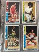 1976-77 Topps Basketball Near Complete Set
