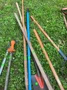Assortment of Long Handle Tools
