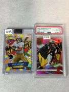 Notre Dame & Michigan (6) card lot w/ PSA 10  Riley Leonard, Love, Estime
