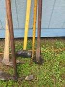 Assortment of Long Handle Tools