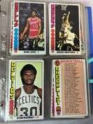 1976-77 Topps Basketball Near Complete Set