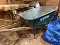 Craftsman Metal Wheelbarrow